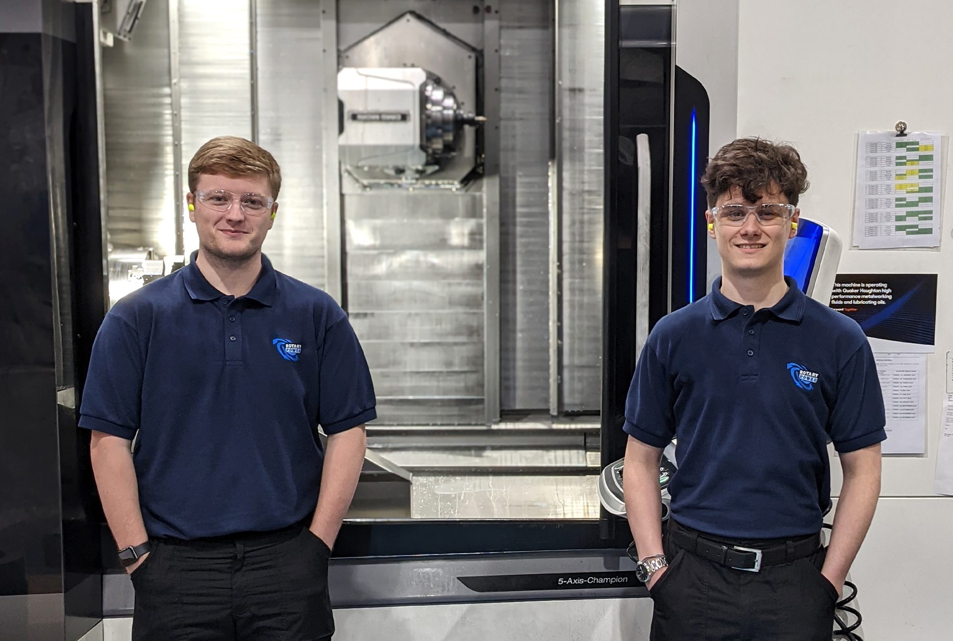 Engineering Students Complete Summer Placement at Rotary Power